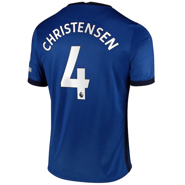 Maglia Chelsea NO.4 Christensen 1ª 2020-2021 Blu